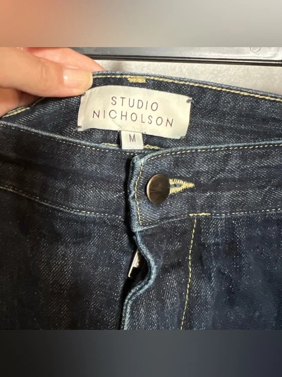 Studio Nicholson Selvedge Jeans Dark Wash Medium - Picture 5 of 8